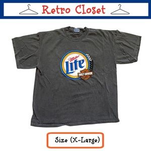 Harley Davidson-Miller Light T-Shirt